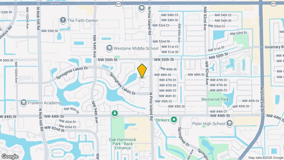 4728 NW 90th Ave Map and Location Details