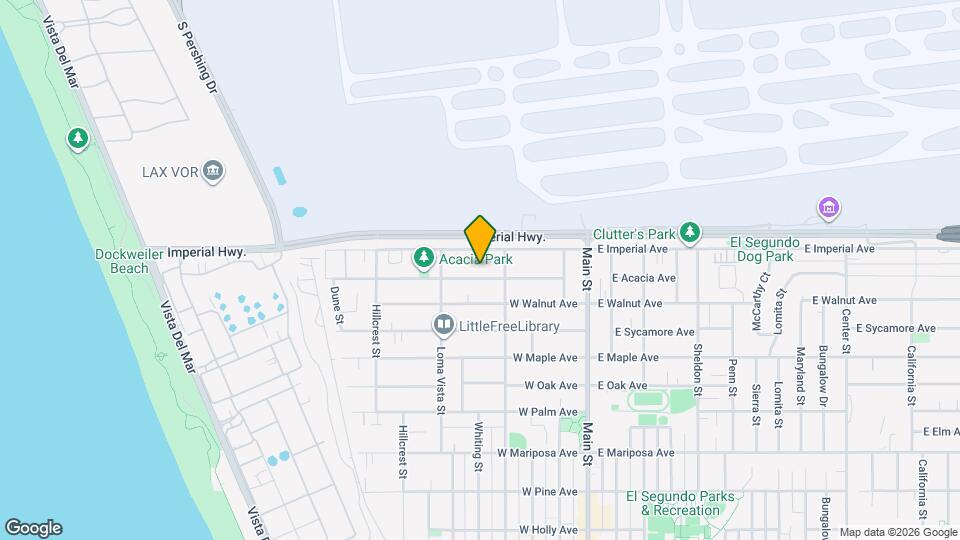 431 W Acacia Ave Map and Location Details