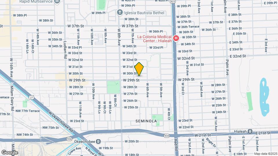 659 W 29th St Map and Location Details