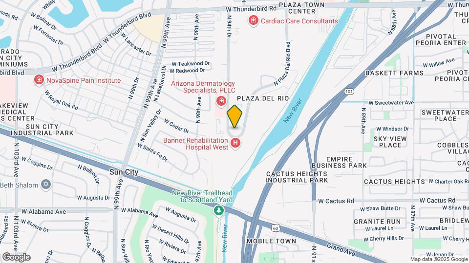 12800 N 93rd Dr Map and Location Details