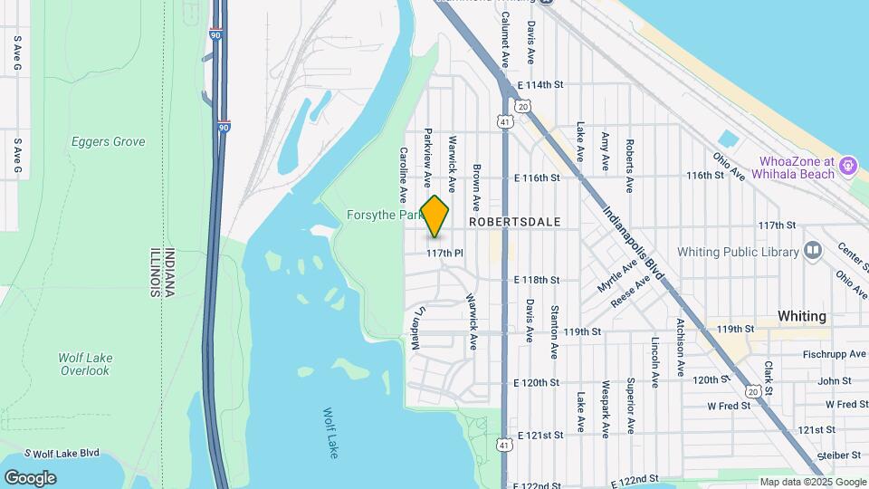 1715 Parkview Ave Map and Location Details