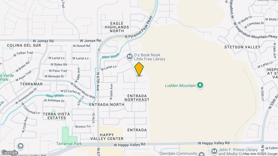 6339 W Paso Trail Map and Location Details