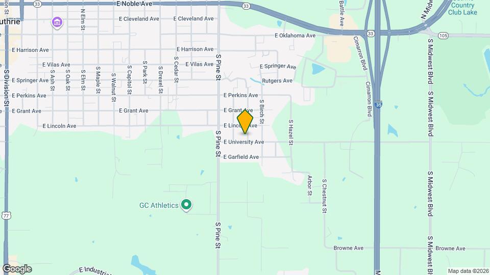 719 S Locust St Map and Location Details