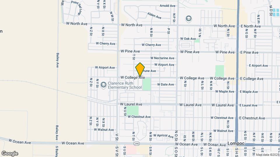 525-537 North S Street Mapa y Detalles de la Ubicación