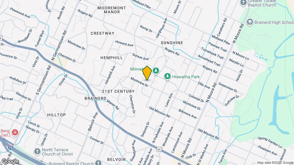 4363 Montview Dr Map and Location Details