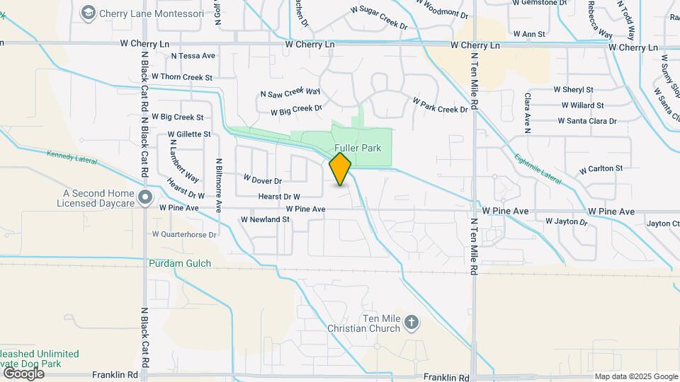 3846 W Hearst Ct Map and Location Details