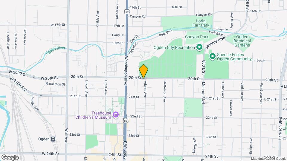 2005 Adams Ave Map and Location Details