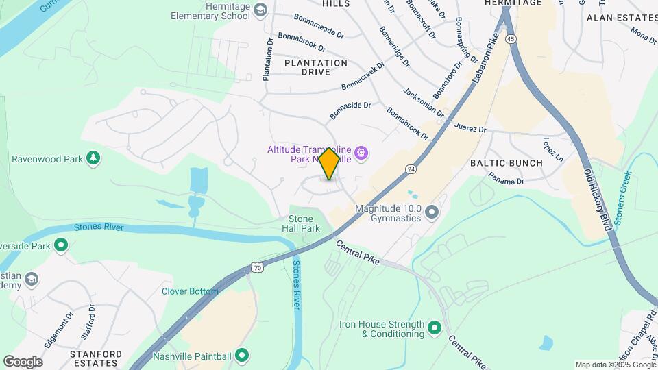 Pine Brook TN Mapa y Detalles de la Ubicación