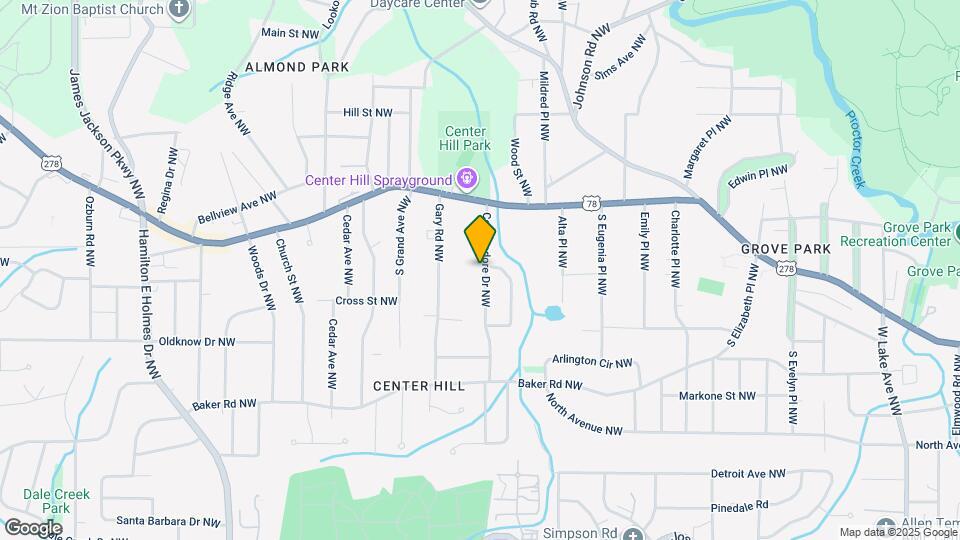 810 Commodore Dr NW Map and Location Details