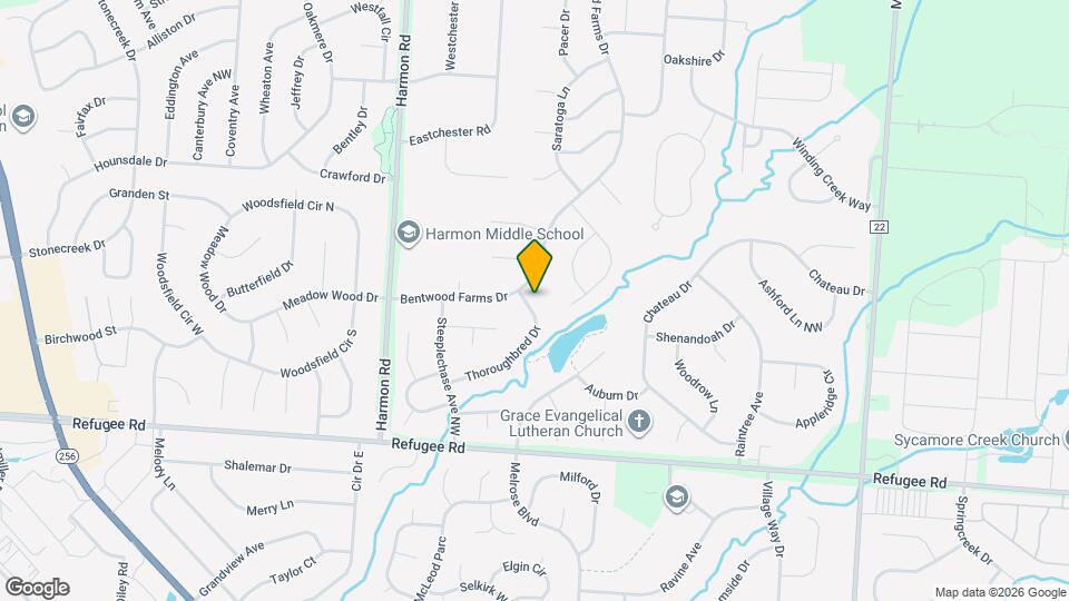 12478 Thoroughbred Dr Mapa y Detalles de la Ubicación