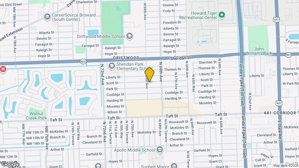 6880 Scott St Map and Location Details