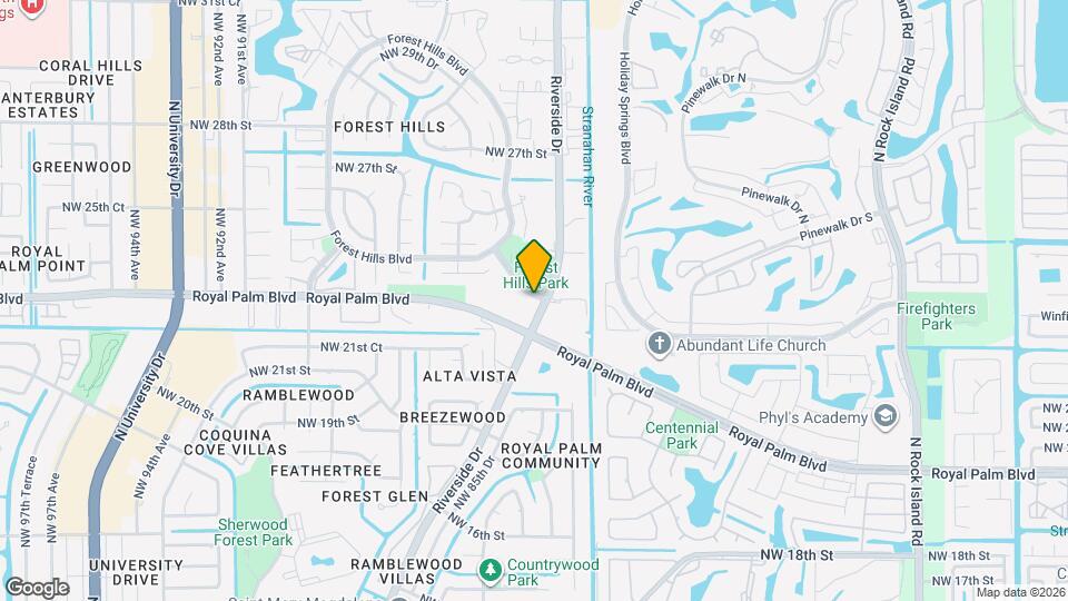 8228 NW 24th St Map and Location Details