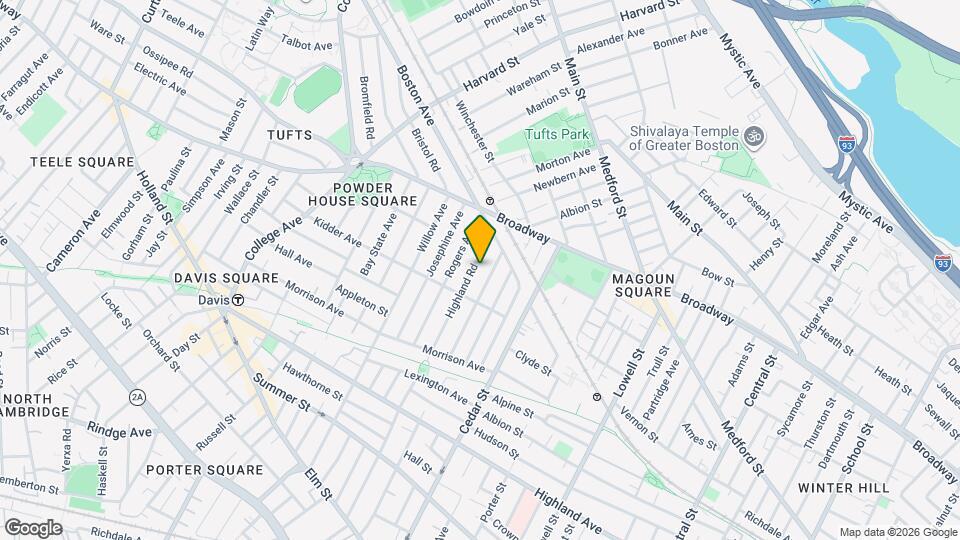 103 Highland Rd, Unit 1 Mapa y Detalles de la Ubicación