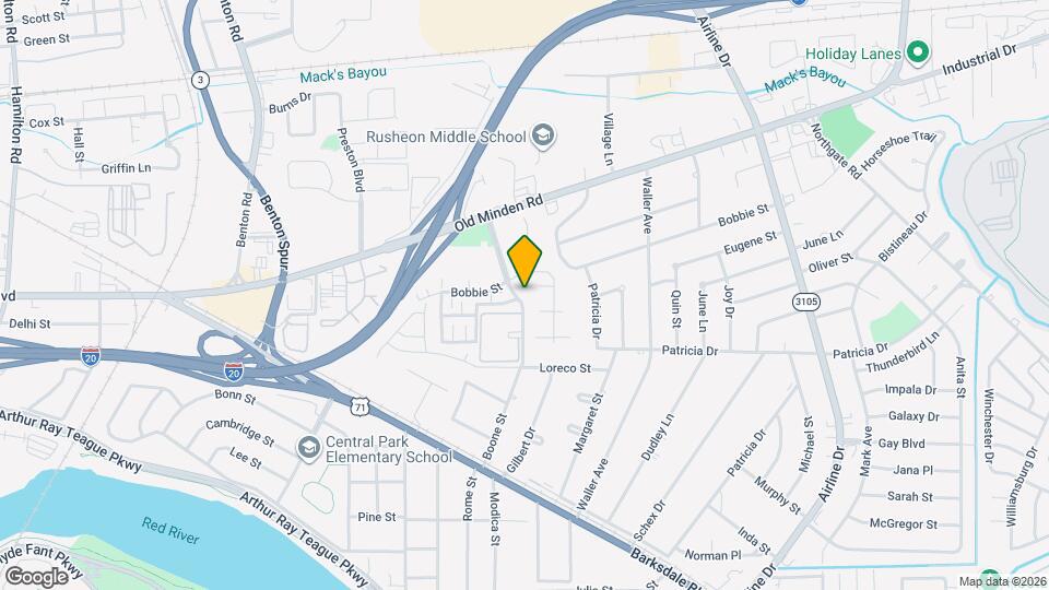 323 John Wesley Blvd Map and Location Details