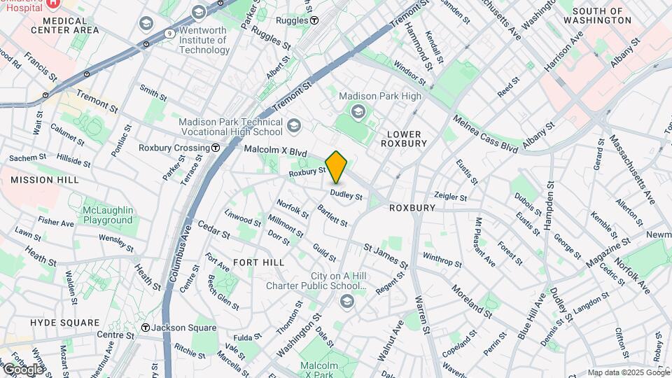 40 Dudley St Mapa y Detalles de la Ubicación