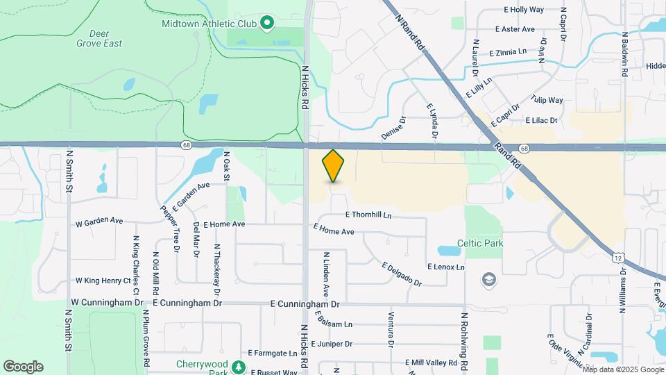 440 E Thornhill Ln Mapa y Detalles de la Ubicación