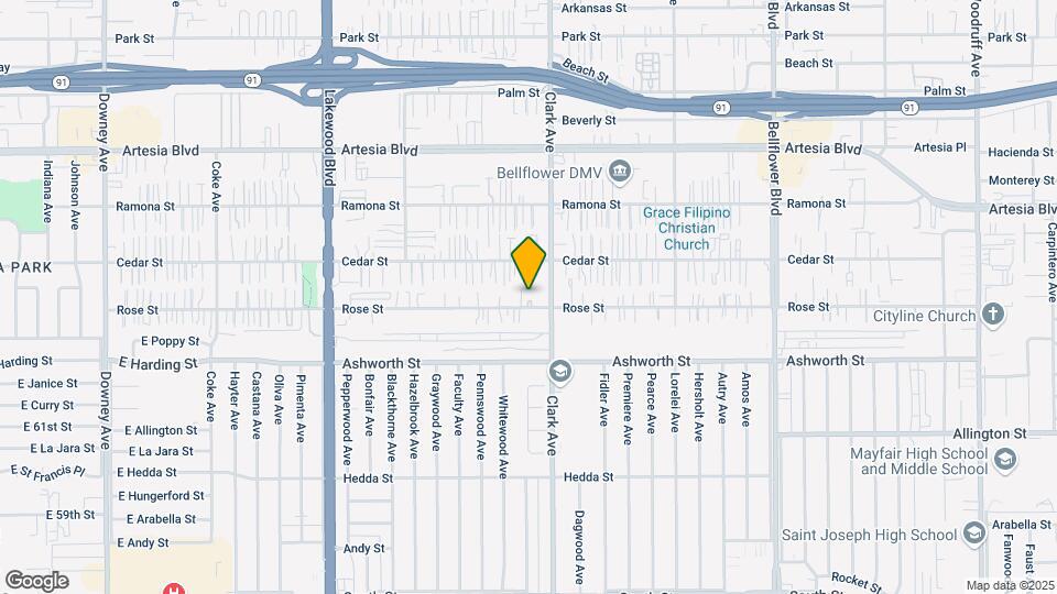 9339 Rose St Mapa y Detalles de la Ubicación