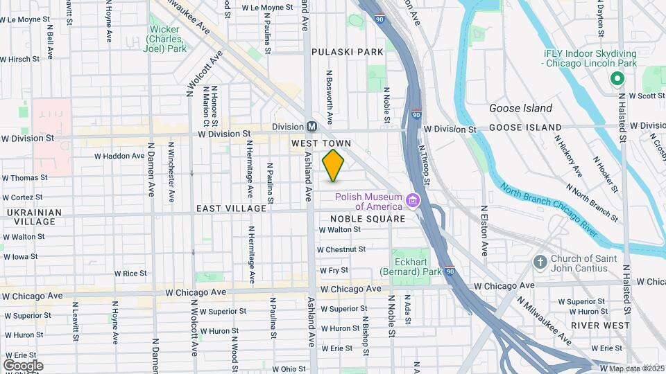 1524 W Cortez St Map and Location Details