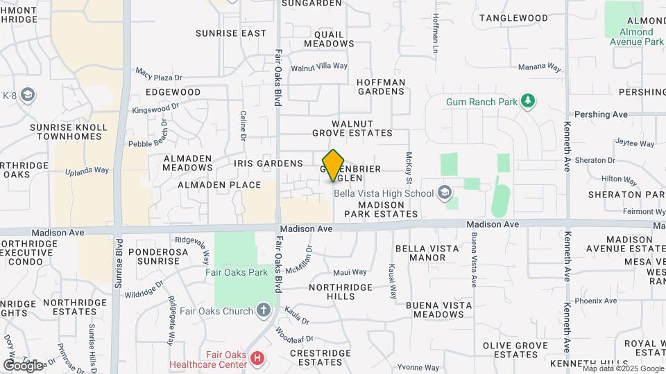 5497 E Knoll Dr Map and Location Details