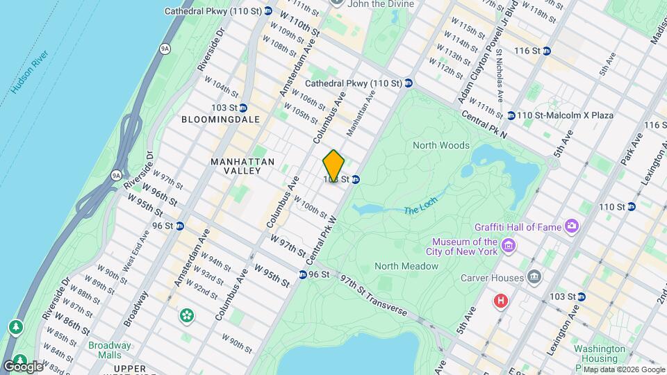 20 W 102nd St Mapa y Detalles de la Ubicación