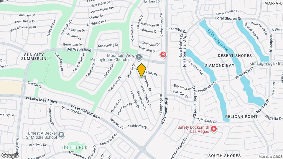 2608 Desert Sands Dr Map and Location Details