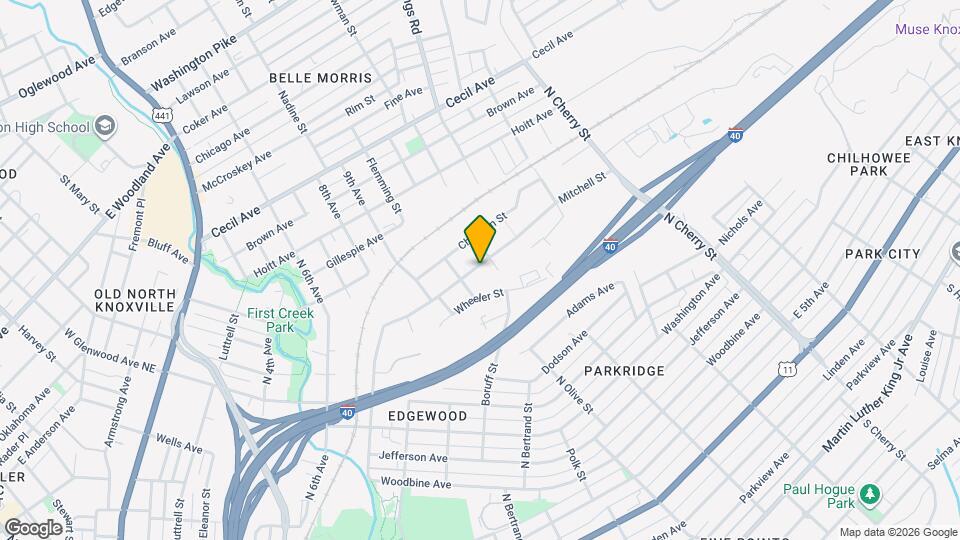 2116 Mitchell St Map and Location Details