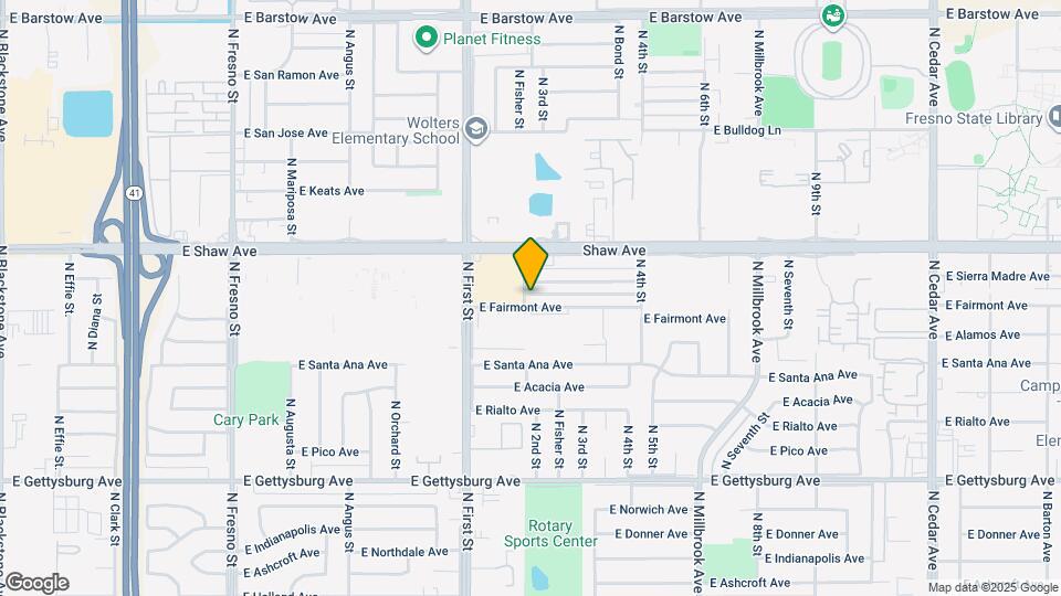 3307 E Fairmont Ave Map and Location Details