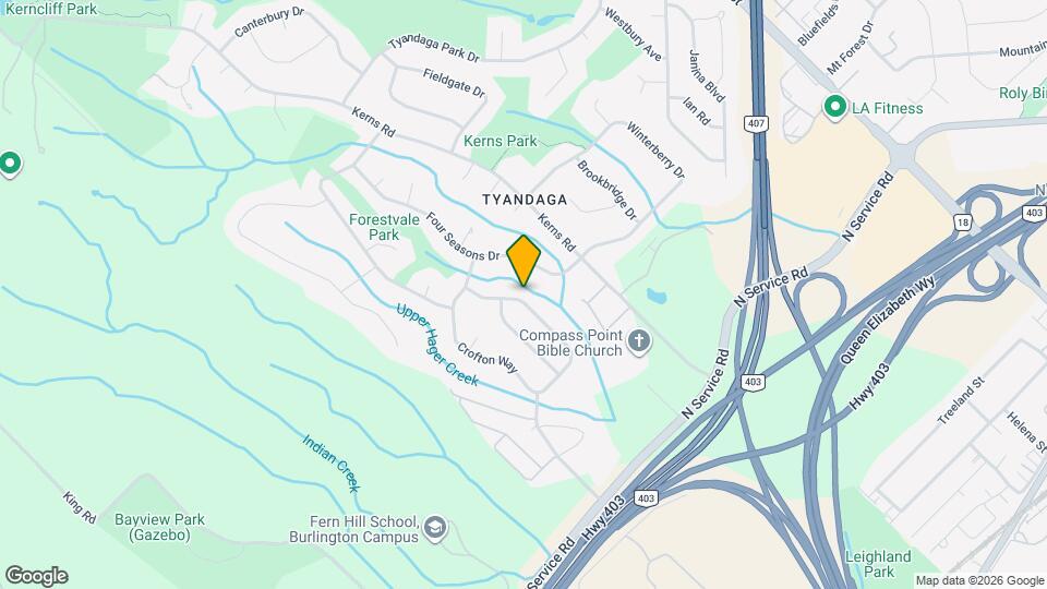 1863 Heather Hills Dr Map and Location Details