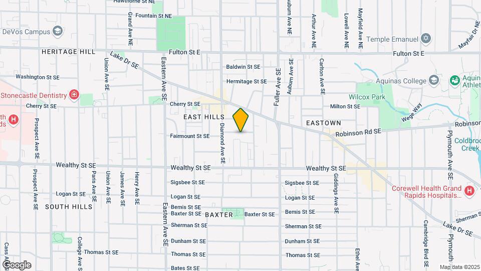 1040 Fairmount St SE Map and Location Details