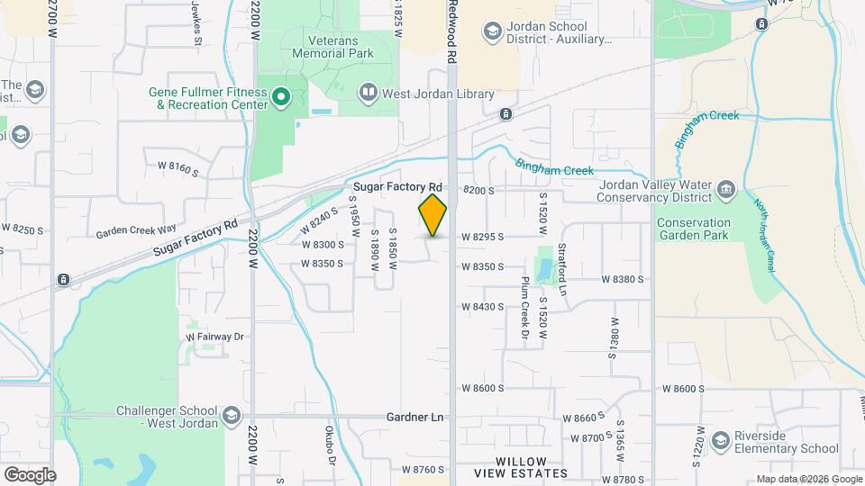 1747 W 8300 S Map and Location Details