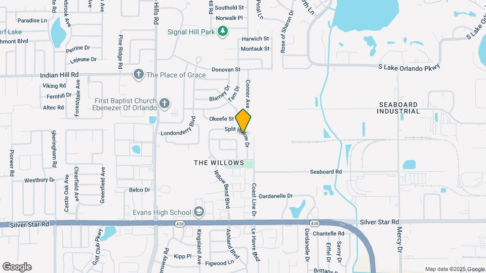 3186 Split Willow Dr Map and Location Details