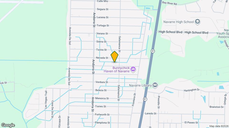 8308 Miranda St Map and Location Details
