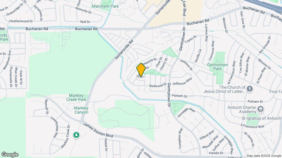 2412 Pecan St Map and Location Details