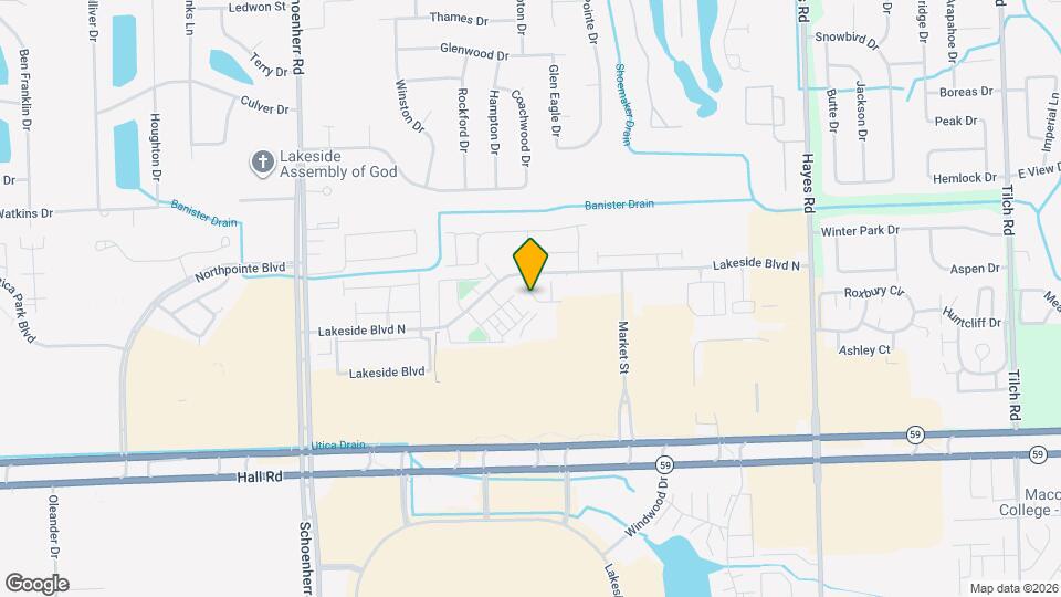 14304 Wexford Dr Map and Location Details