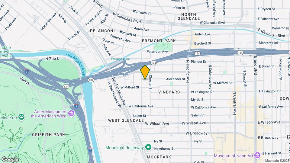 516 Concord St Map and Location Details