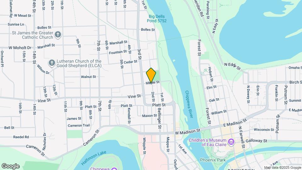 2032 2nd St Map and Location Details