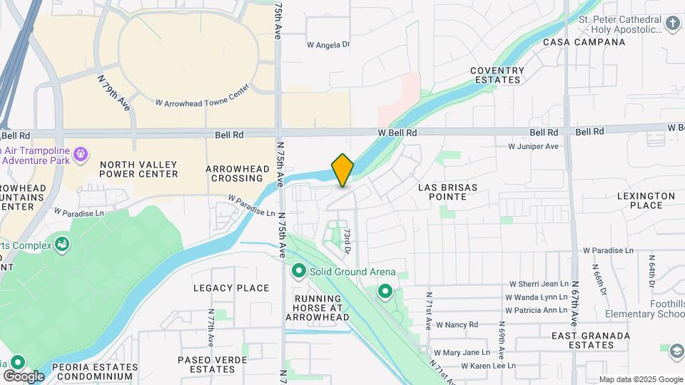 7322 W Phelps Rd Mapa y Detalles de la Ubicación