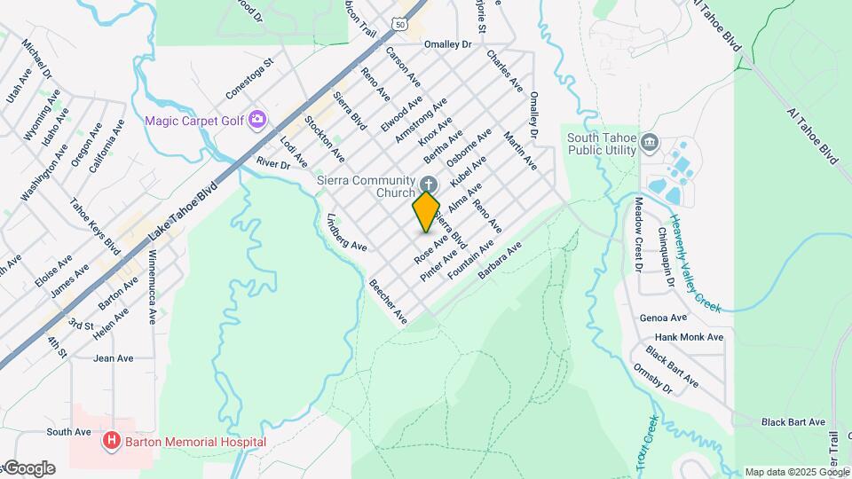 2526 Alma Ave Map and Location Details