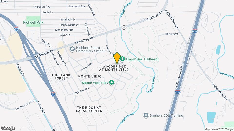 4115 Dunn Oak Dr Map and Location Details