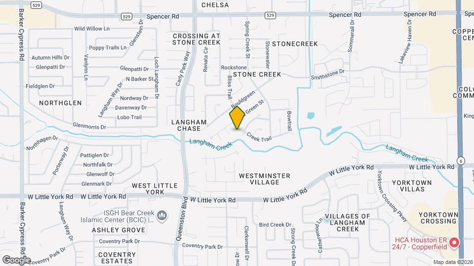 16811 Creek Trail Mapa y Detalles de la Ubicación