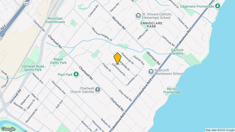 225 Forestwood Dr Map and Location Details