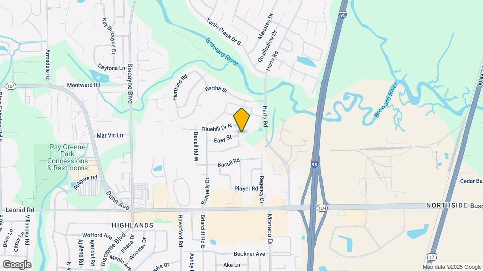 11057 Bluehill Dr Map and Location Details
