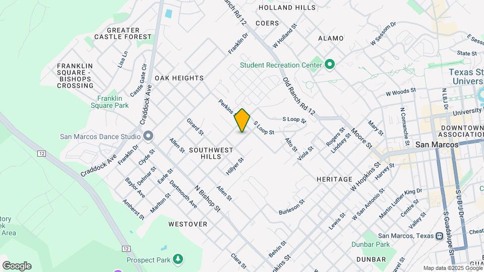 810 Hazelton St Map and Location Details