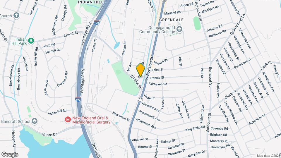 6 Rockdale St, Unit 3 Map and Location Details