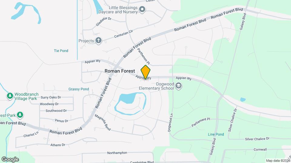 2588 Appian Way Map and Location Details