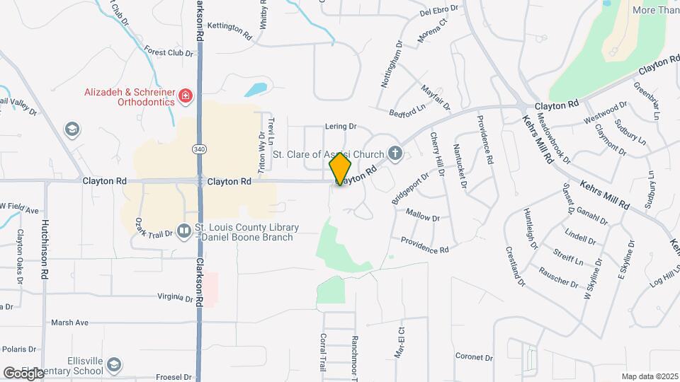 312 Clayton Xing Pl Map and Location Details