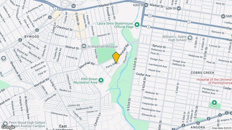6708 Montgomery Ave Mapa y Detalles de la Ubicación