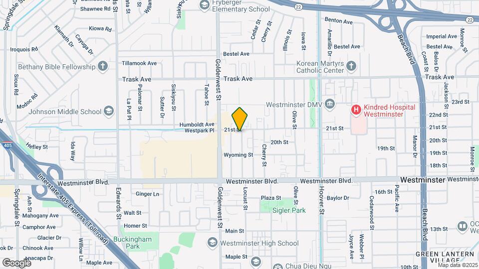 13751 Locust St Map and Location Details