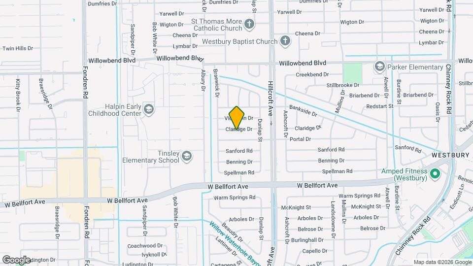 6007 Claridge Dr Map and Location Details