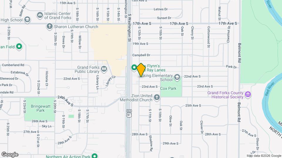 2207 S 12th St Mapa y Detalles de la Ubicación